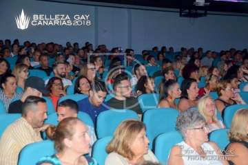 Lorena Aguilera se alza en Telde con el título de Belleza Gay Canarias 2018 (Foto Francisco Javier Santana)